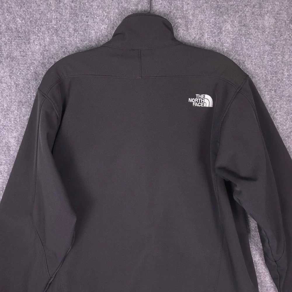 The North Face Apex Bionic Softshell Jacket Mens Small Black Windproof Outdoor